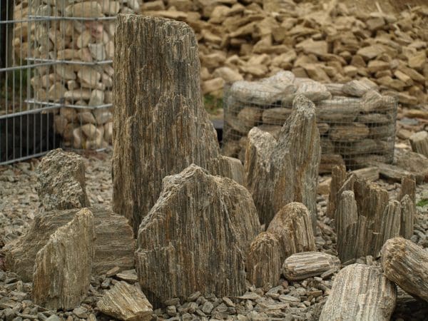 Akmuo sodo dekoracijai Gneiss monolitas Trakai