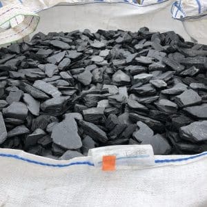 Dekoratyvinė skalda Black slate Vilnius Kaunas