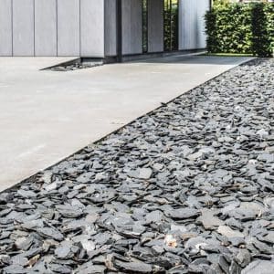 Dekoratyvinė skalda Black slate Vilnius Kaunas