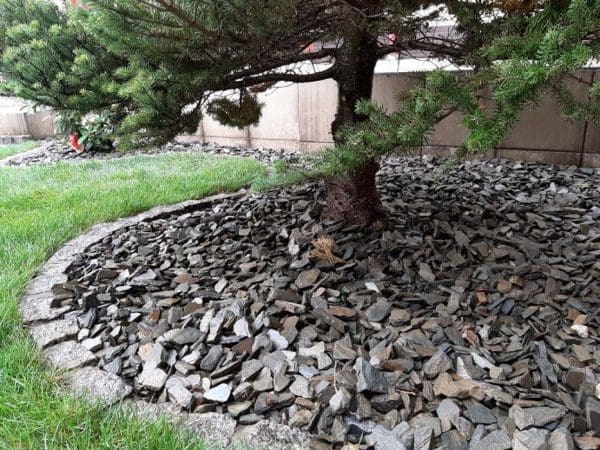 Dekoratyvinė skalda Grey slate Vilniuje, Kaune