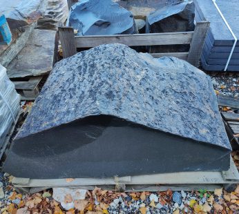 Black basalt monolitas