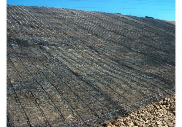 Geosintetinis priešerozinis tinklas šlaitams tvirtinti Vilnius Kaunas Lietuva
