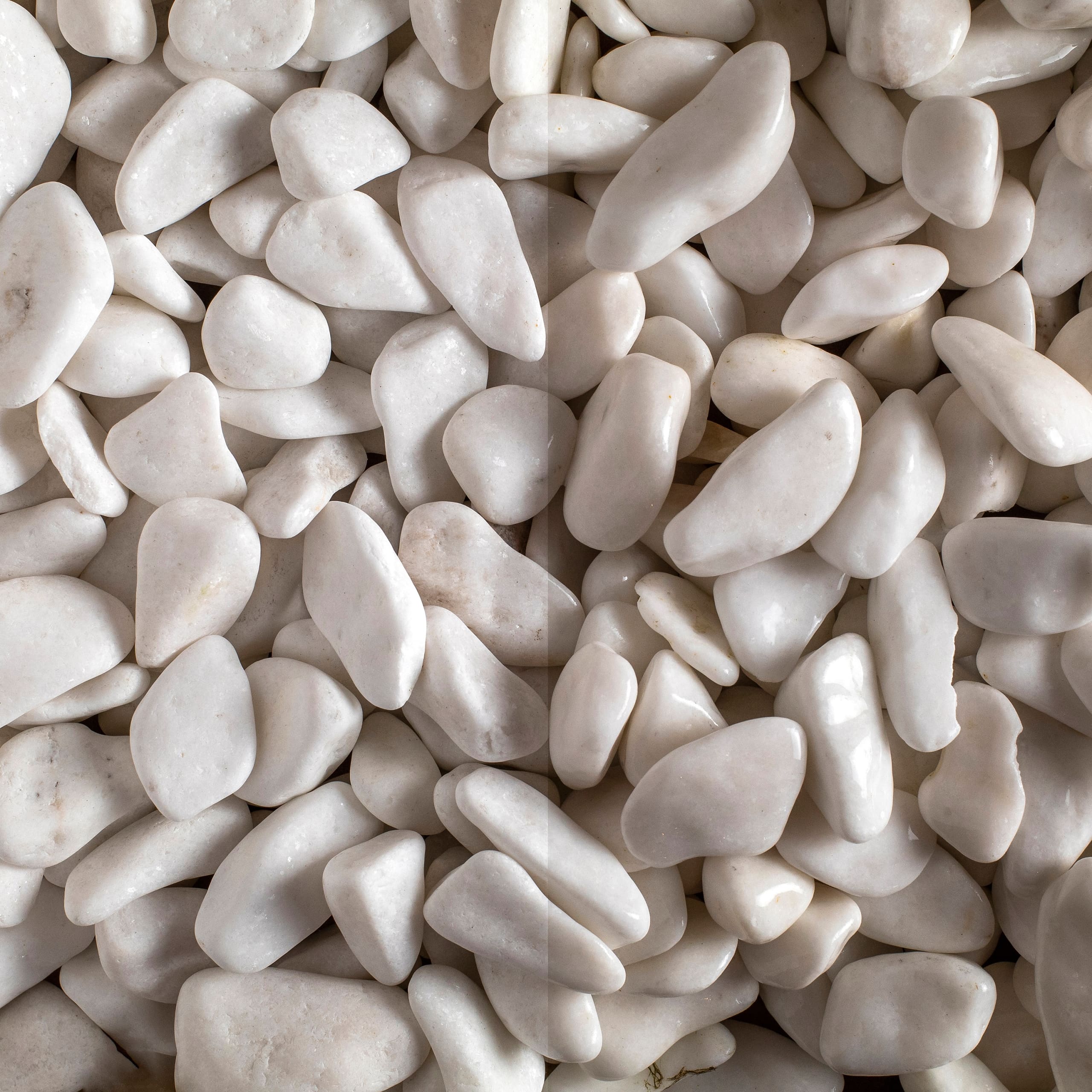 Gludinti akmenukai Thassos (sniego baltumo) 20-40 mm 20kg Vilnius, Kaunas