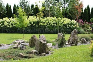 Akmuo sodo dekoracijai Gneiss monolitas Trakai