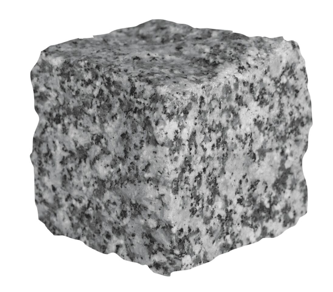 Ukrainietiško granito trinkelė 10x10x10