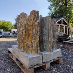 Akmuo sodo dekoracijai Gneiss monolitas Vilnius