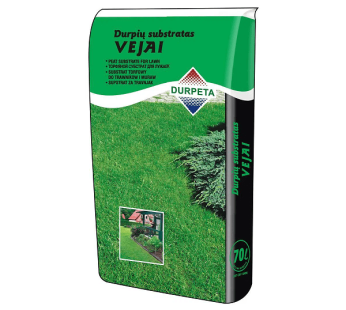 Durpių substratas vejai Durpeta 70 L