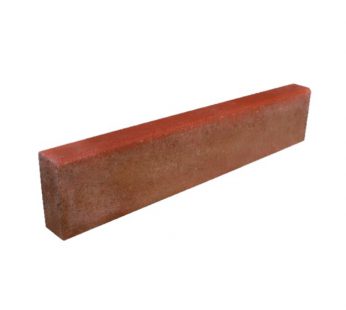 Betoninis bortelis 1000x80x200 mm raudonas