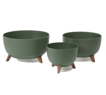 Dubuo Roma eco wood žalias, Ø47 H22