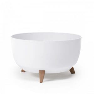 DUBUO ROMA RECYCLED BALTAS, Ø47 H23 Vilnius