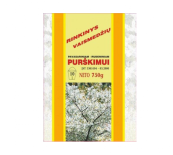 Rinkinys vaismedžių pavasariniam ir rudeniniam purškimui, 750g
