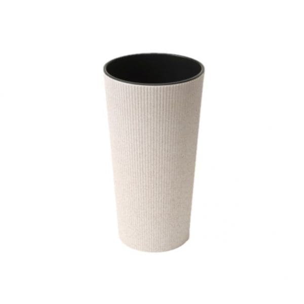 VAZONAS LILIA ECO WOOD JUMPR BALTAS, Ø25 H47 Vilnius