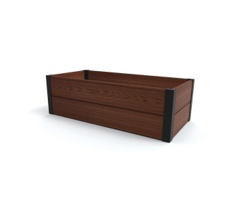 Pakelta lysvė, 1060 mm x 500 mm x 320 mm, ruda
