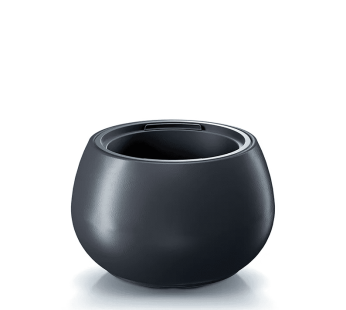 Vazonas HEOS antracitas, D370 mm, H230mm, 18 L