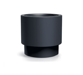 Vazonas HEOS antracitas, D 395 mm, H 370 mm, 20l