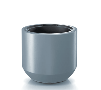 Vazonas HEOS pilkas, D 390 mm, H 350 mm, 12l