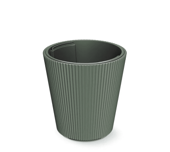Vazonas MILLY žalias, D 299 mm, H 311 mm, 10l