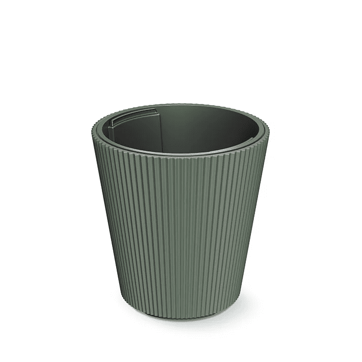 Vazonas MILLY žalias, d 299 mm, h 311 mm, 10l