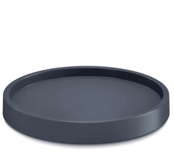 Mobili platforma, apvali, antracitas, d 292 mm, h 57 mm