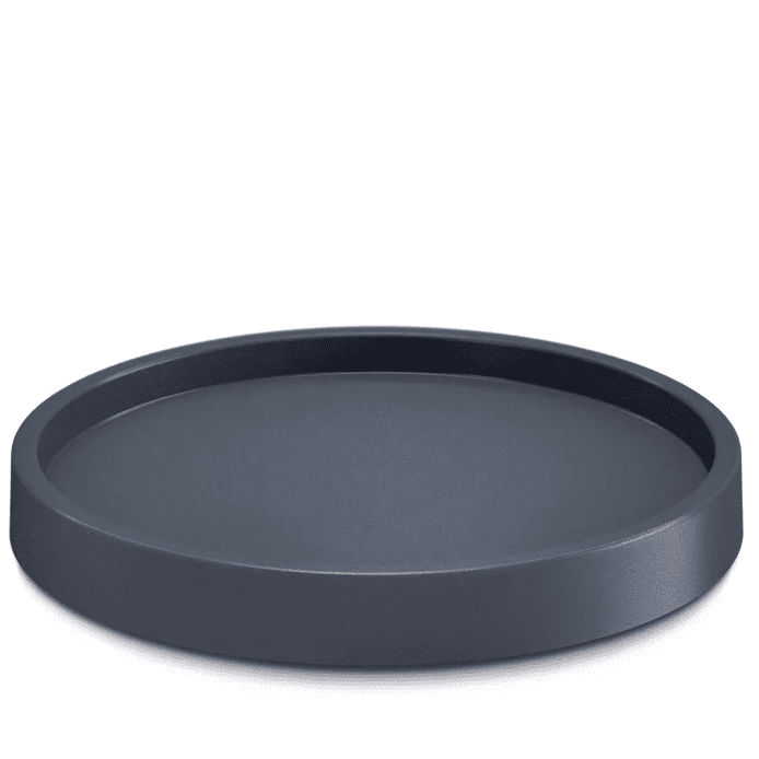 Mobili platforma, apvali, antracitas, d 366 mm, h 60 mm