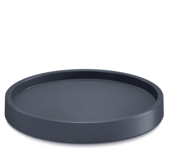 Mobili platforma, apvali, antracitas, D 446 mm, H 63 mm