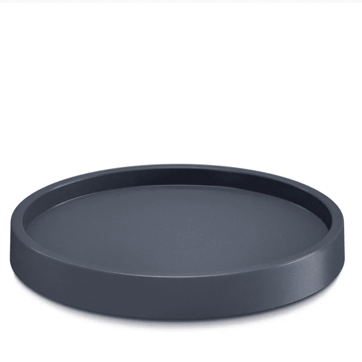 Mobili platforma, apvali, antracitas, d 446 mm, h 63 mm