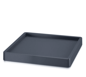 Mobili platforma, kvadratinė, antracitas, D 446 x 446 mm, H 63 mm
