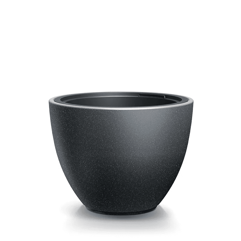 Vazonas HEOS ECO WOOD - anthracite antracitas, d 569 mm , h 435 mm, 47l
