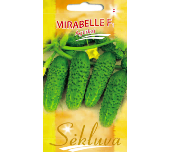 Paprastieji trumpavaisiai agurkai Mirabelle F1