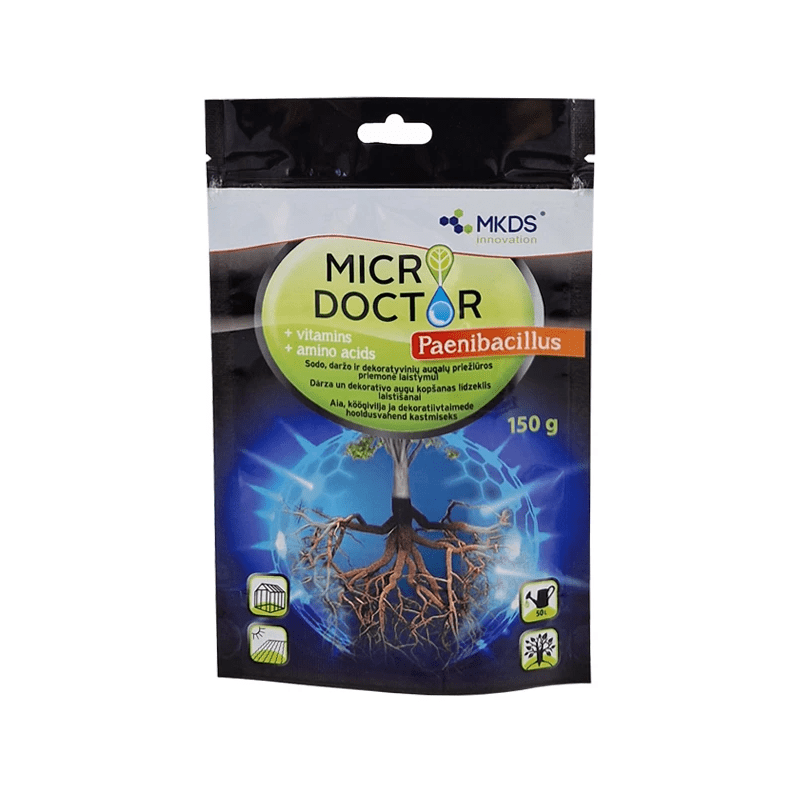 MICRODOCTOR PAENIBACILLUS SPP. MIKROORGANIZMAI ŠAKNIMS, 150 G Trakai Vilnius Dekoskalda