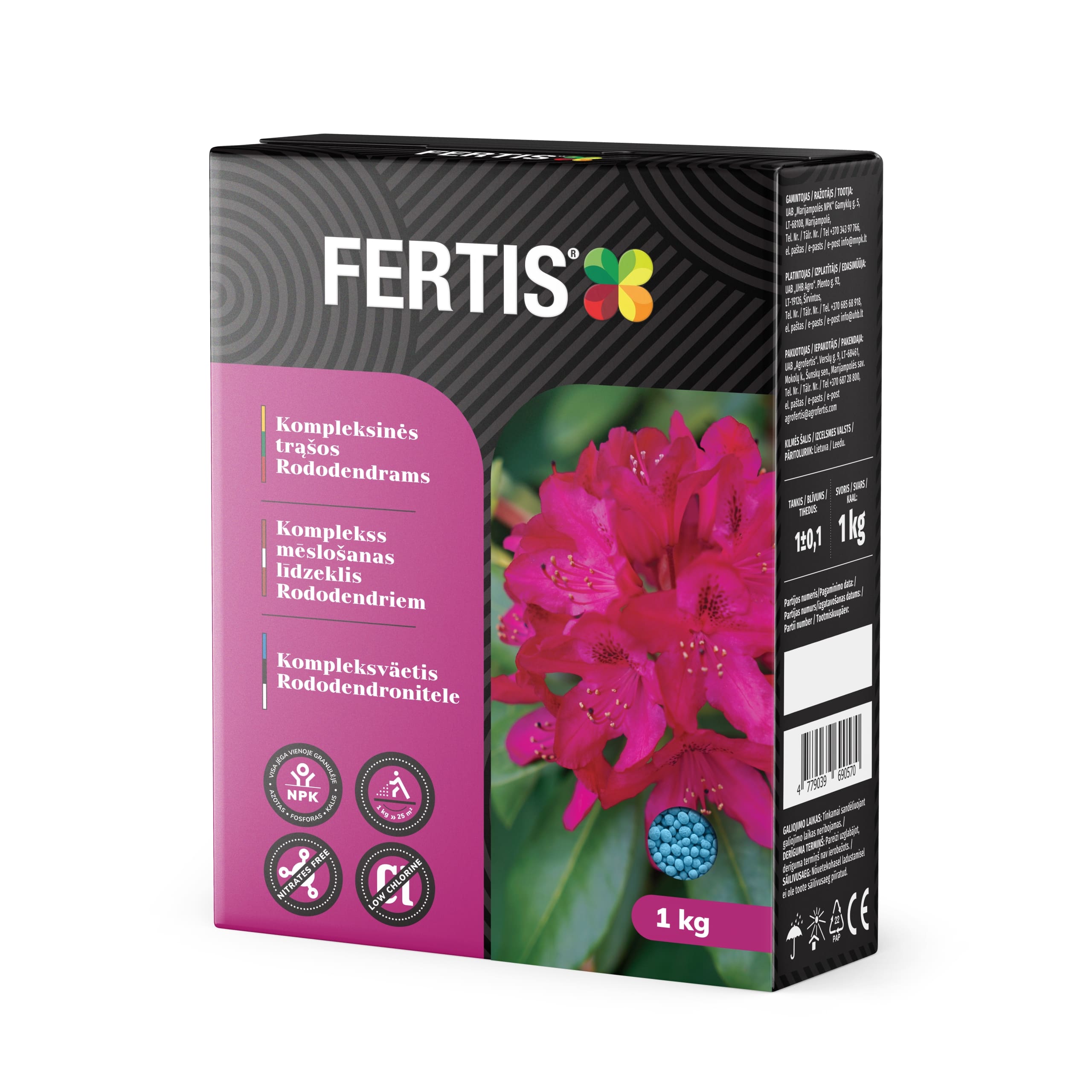 Trąšos „Fertis“ rododendrams, 1 kg