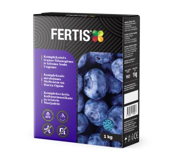 Trąšos „Fertis“ šilauogėms ir kitoms sodo uogoms, 1 kg