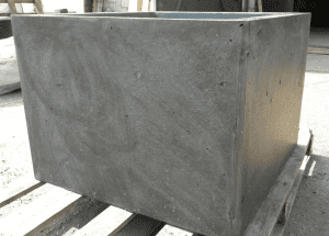 Betoninis vazonas 100x100x50, antracitas Trakai Vilnius Kaunas Lietuva Dekoskalda