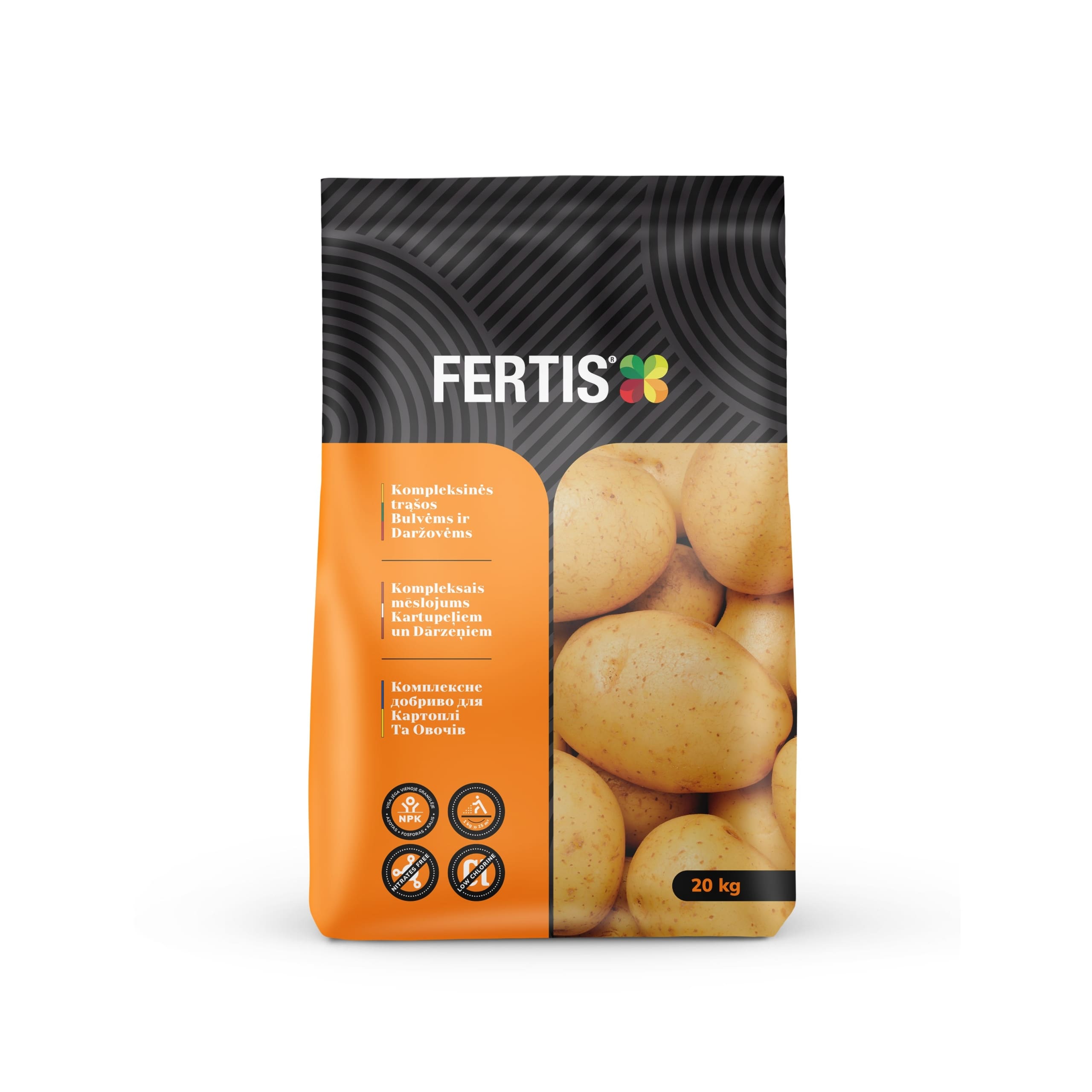 Trąšos „Fertis“ bulvėms ir daržovėms, 20 kg