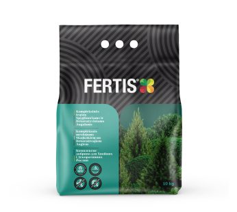 Trąšos „Fertis“ spygliuočiams ir dekoratyviniams augalams, 10 kg