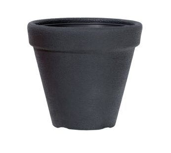 Vazonas antracitas D 255 mm H 240 mm 6 L