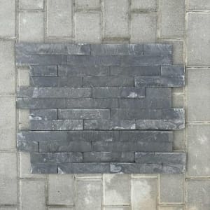 Juodo skalūno panelė Classic 60x15 cm