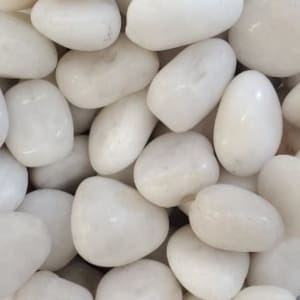 Poliruoti balti akmenukai 20-40 mm 20 kg Vilnius Kaunas Lietuva